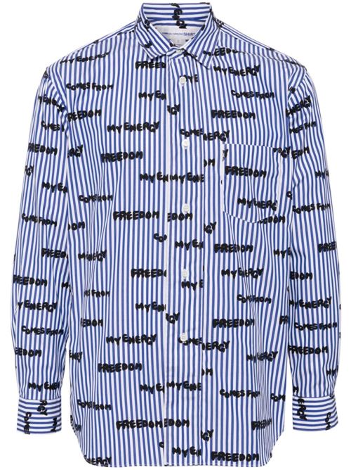 Freedom Shirt COMME DES GARÇONS SHIRT | FNB019W241STRIPE